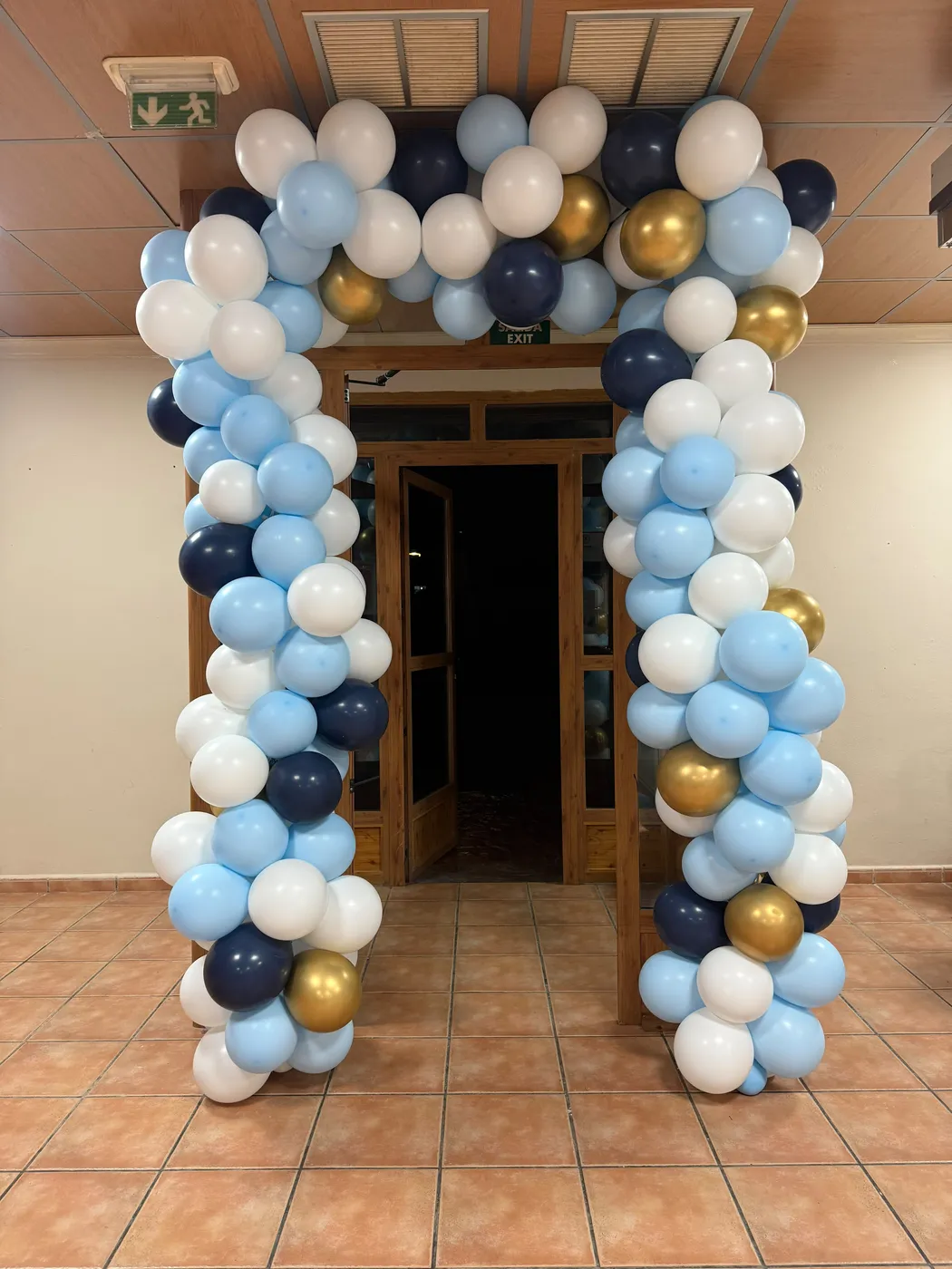 Arco de globos orgánicos para eventos en Almería